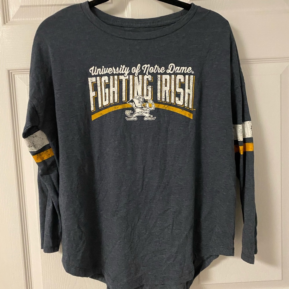 Notre Dame Long Sleeve Tshirt